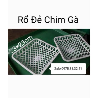 Rổ ổ đẻ chim gà bồ câu