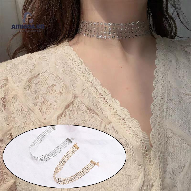 ✨✨Vòng Đeo Cổ sequin Lấp Lánh Thời Trang