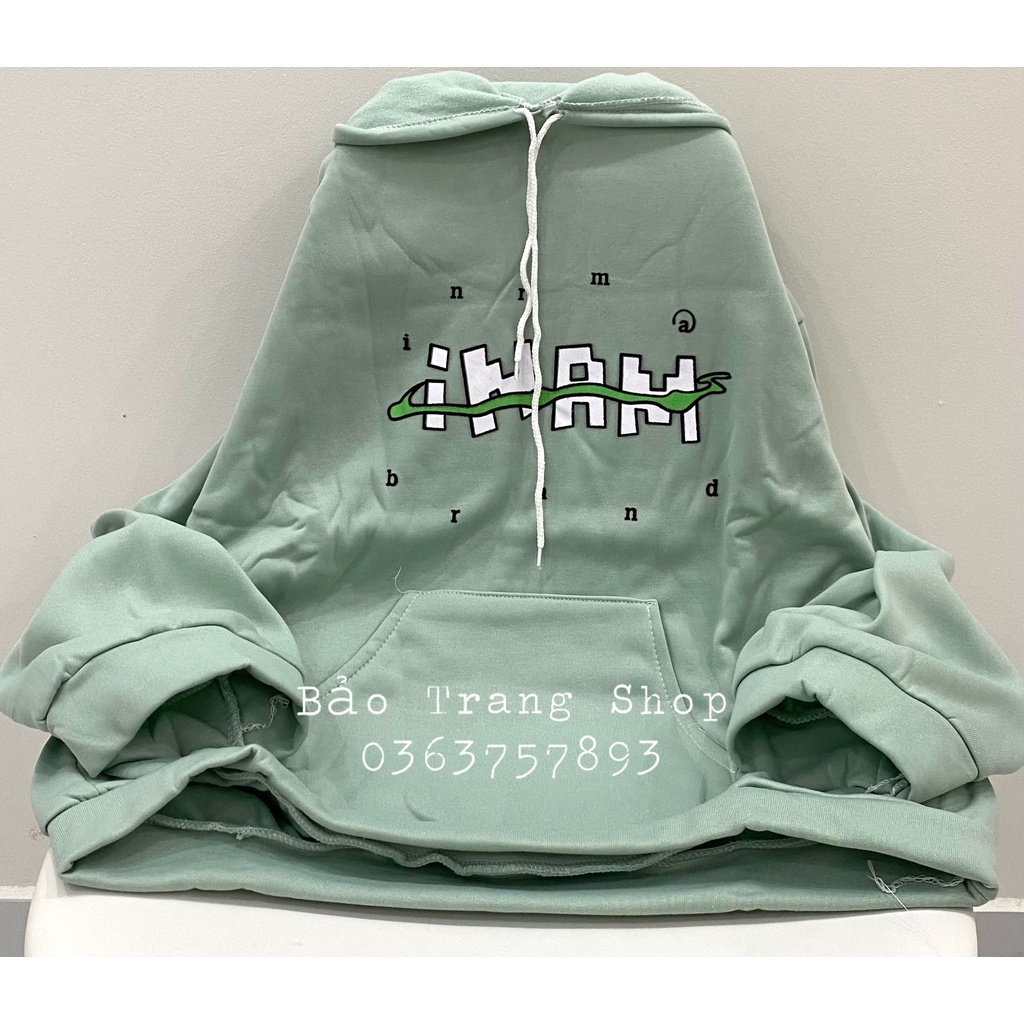 [CÓ ẢNH THẬT] Áo Hoodie Chữ Basic Dài Tay Form Rộng Unisex Chất Nỉ Ngoạo FREESIZE Không Xù