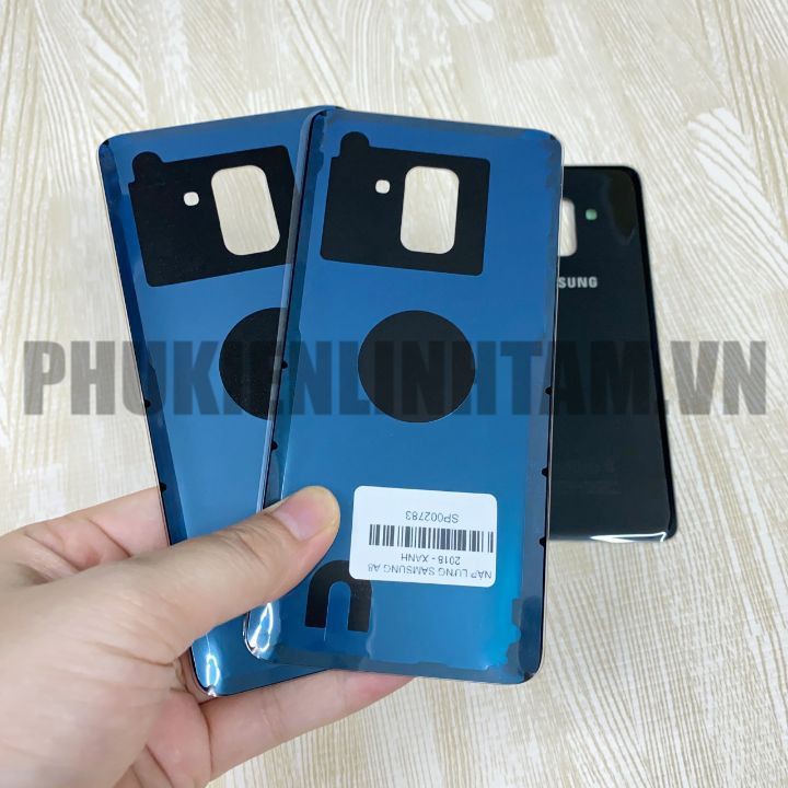 Nắp lưng zin Samsung A8 2018 - Zin