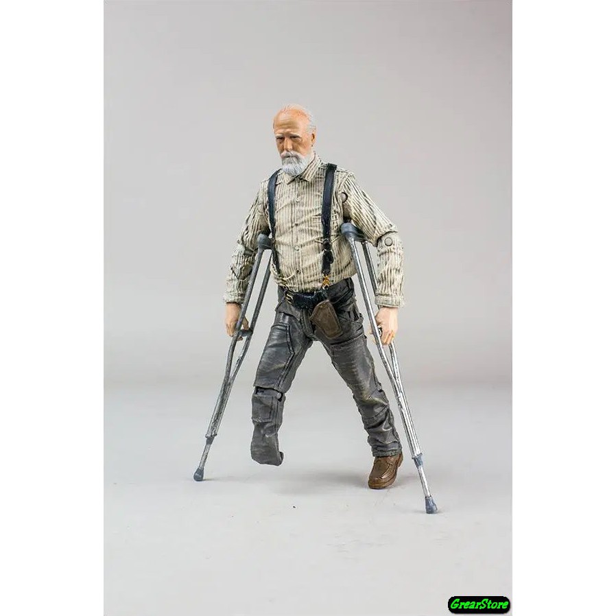 ( CÓ SẴN ) Figures The Walking Dead 6 RICK GRIMES,ABRAHAM FORD,HERSHEL GREENE,CAROL PELETIER,THE GOVERNOR,BUNGEE