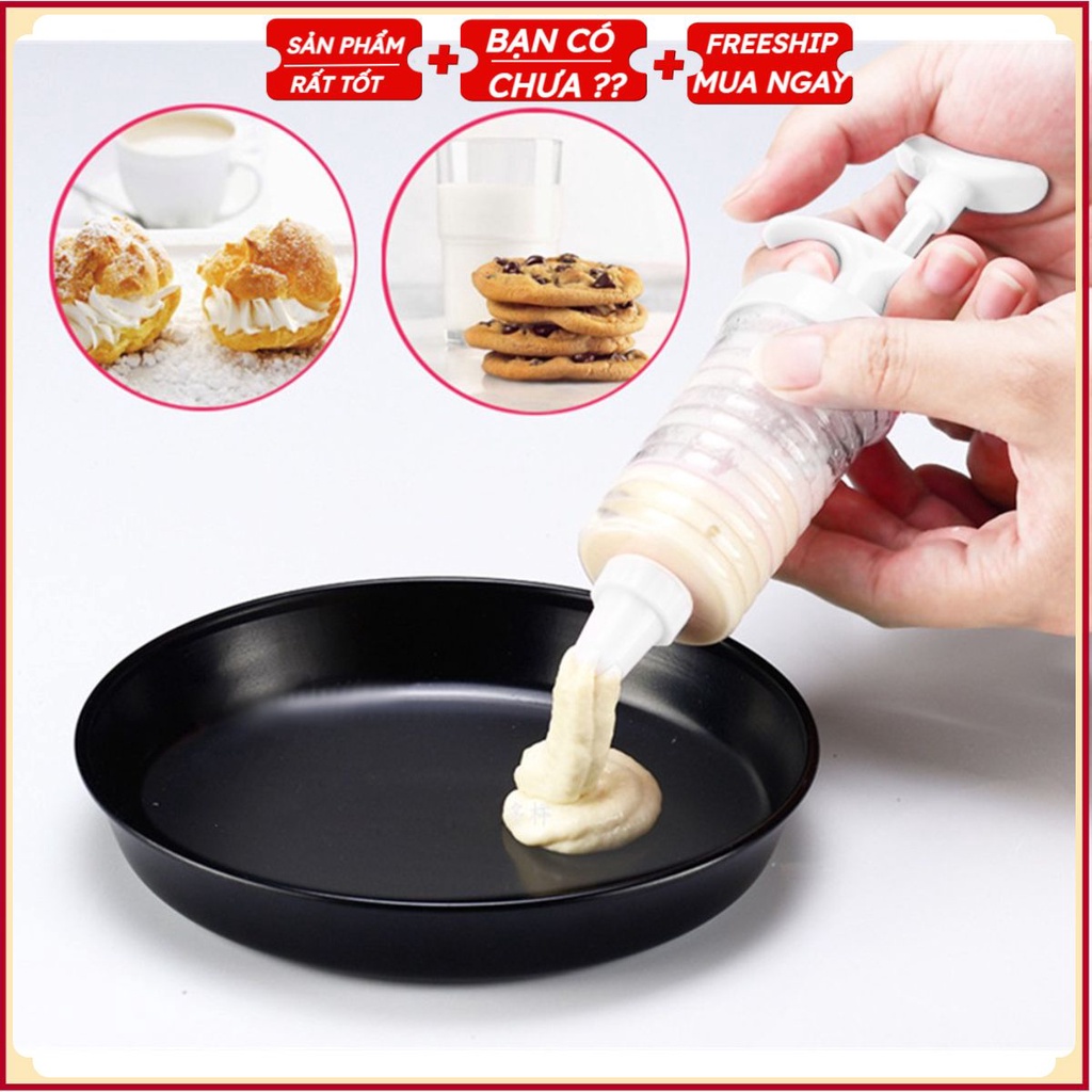 Bộ Trang Trí Bánh Nghệ Thuật 8 Món USA Store + Tặng 1 Móc Treo Trong Suốt