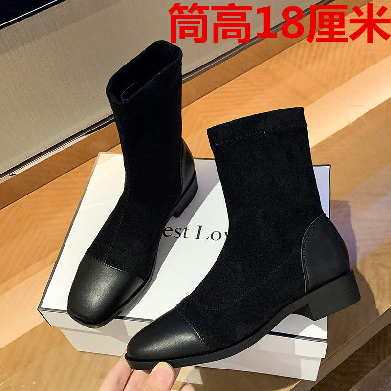 Giày Bốt Martin Cổ Thấp Đế Bằng Thời Trang Thu Đông Cho Nữ | BigBuy360 - bigbuy360.vn