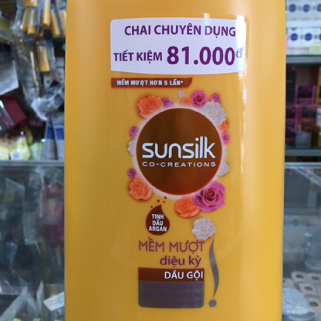 Dầu gội Sunsilk mềm mượt diệu kỳ 1.4kg (1.36 lít)