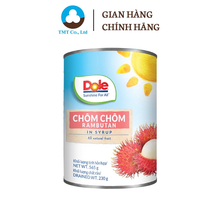 Chôm chôm ngâm đường Rambutan In Syrup Dole 565g