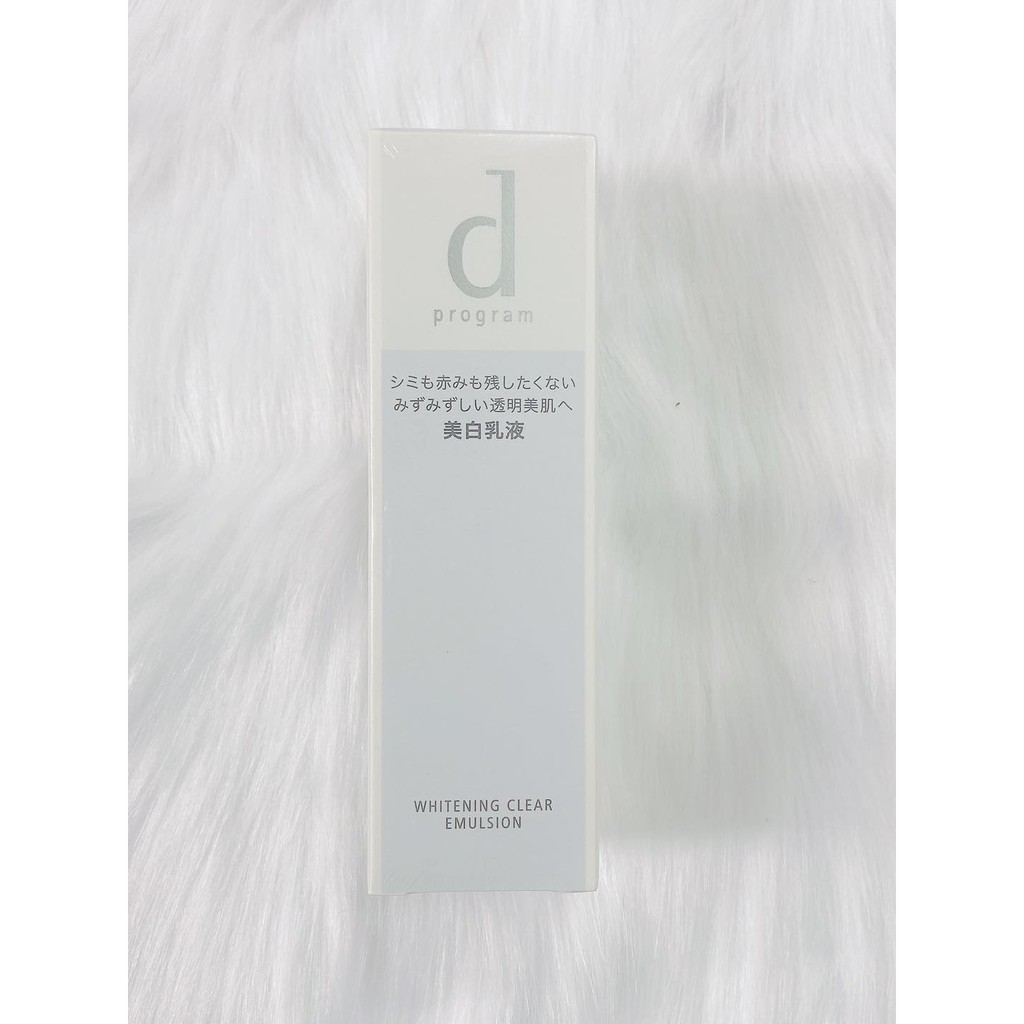 Sữa dưỡng WHITENING CLEAR EMULSION DƯỠNG TRẮNG DỊU DA D PROGRAM