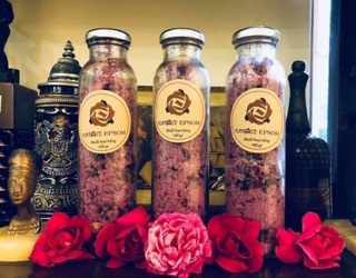 Muối tắm hoa hồng Karose