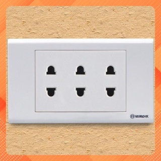 Ba ổ cắm 2 chấu 16a sino