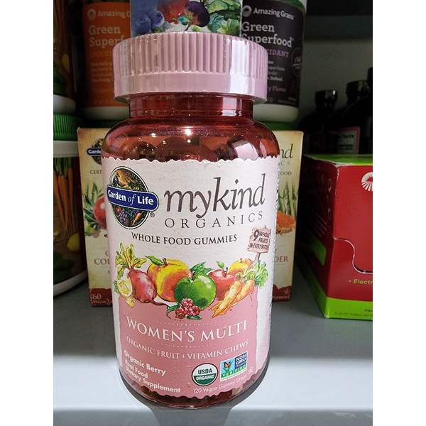 KẸO DẺO VITAMIN HỮU CƠ CHO NỮ/NAM MYKIND ORGANICS