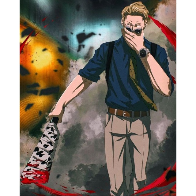 /CỬU ÂM CHÂN KINH/ Chú cụ con dao cùn của Nanami Kento cosplay Jujutsu Kaisen/ đồ handmade