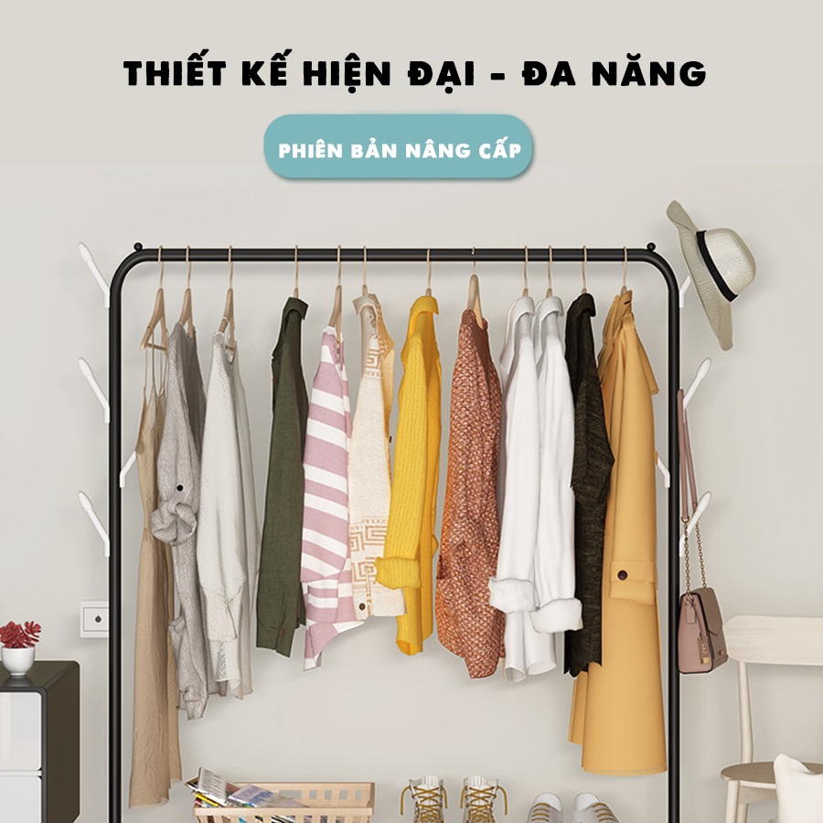 [Mã LIFE50KALL giảm 10% đơn 200K] Giá treo quần áo Cao cấp thép cac bon. (KCU01)