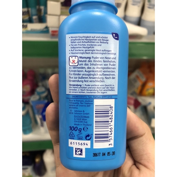 Phấn rôm Penaten Baby Puder 100 gram (nội địa Đức)