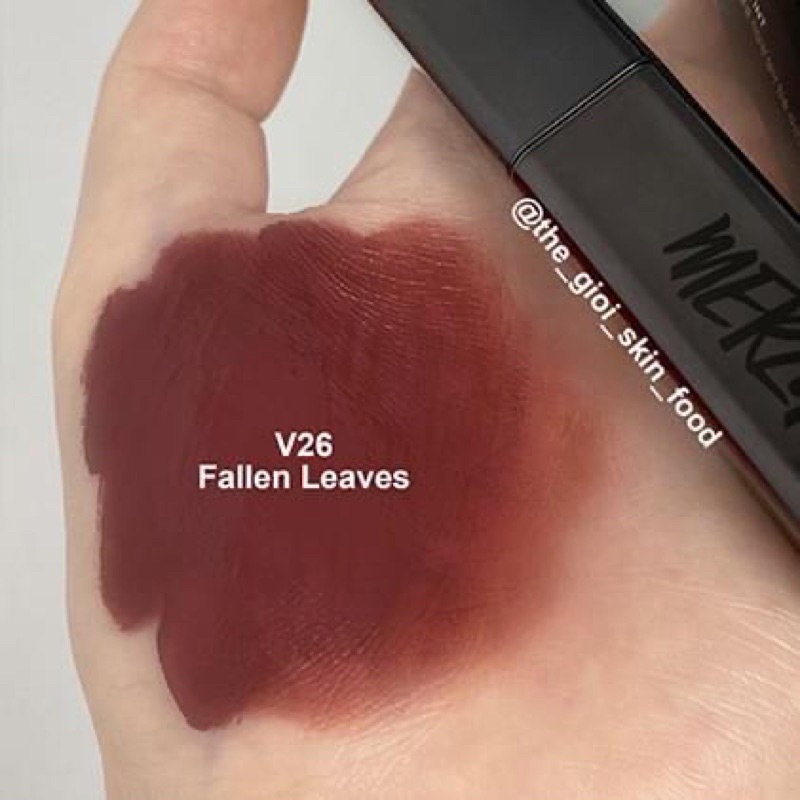 SON MERZY V26 ĐỎ ĐẤT HỒNG NUDE