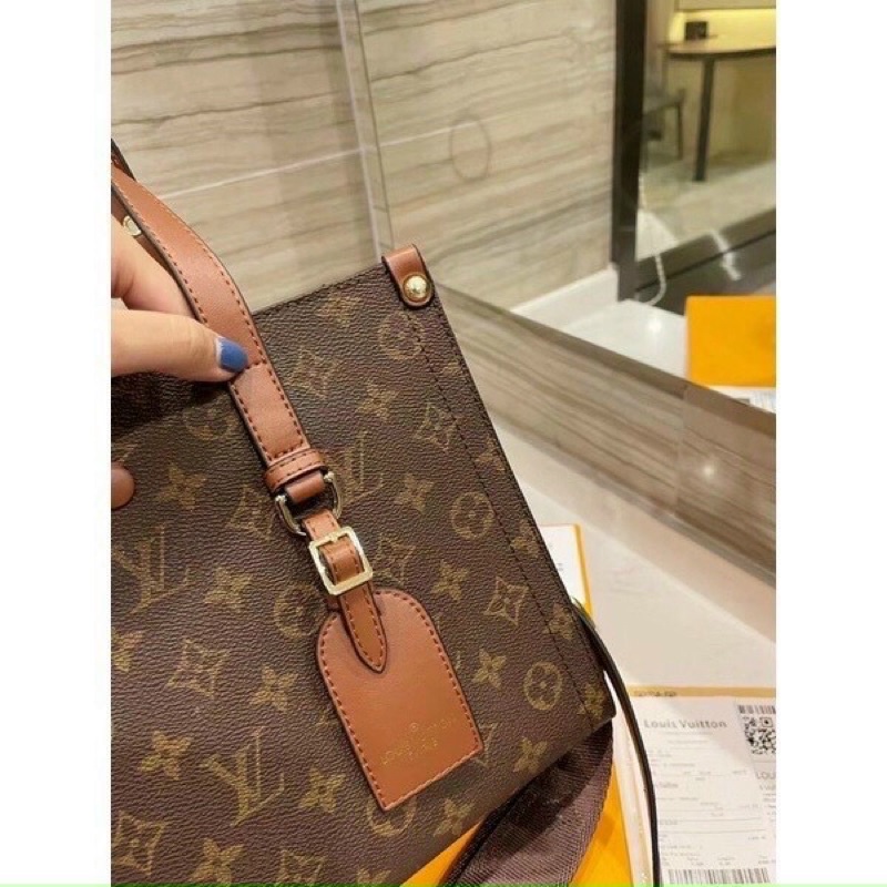 Sét LV ONTHEGO,túi , ví + móc cún sz 30 siêu đẹp fullbox nguyên seal