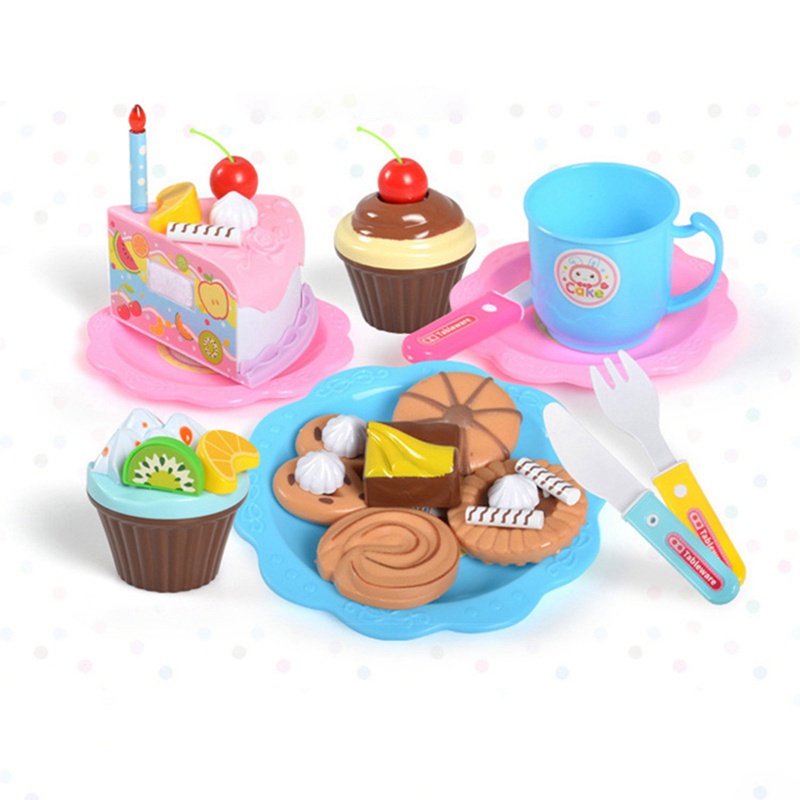 Hộp 37 món đồ chơi cắt bánh sinh nhật vui nhộn cho bé