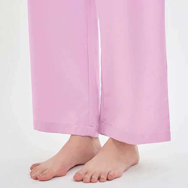 Bộ mặc nhà Satin GU Nhật Auth