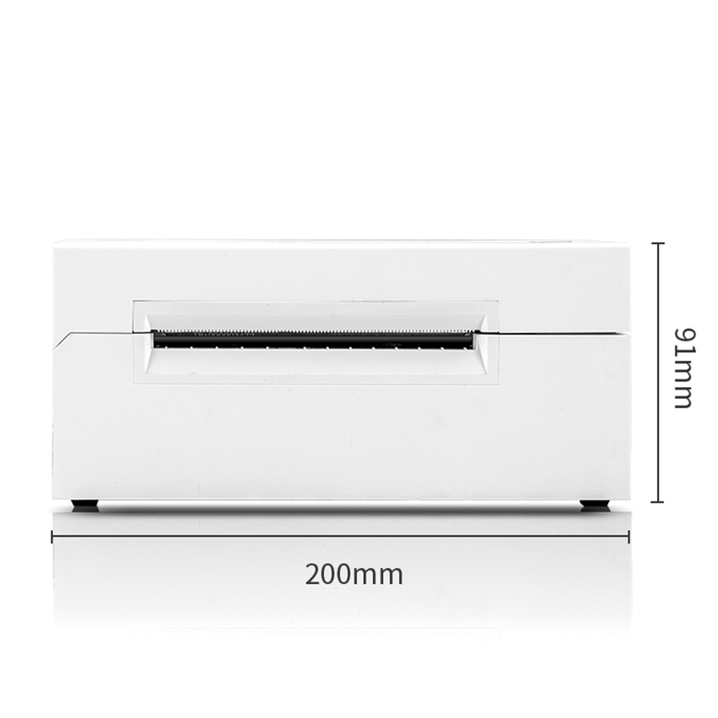 Máy in nhiệt in đơn hàng tem mã vạch vận đơn hóa đơn A6 100x150mm Deli DL770 - Kết nối USB, tốc độ in 1 đơn/s DL-770D