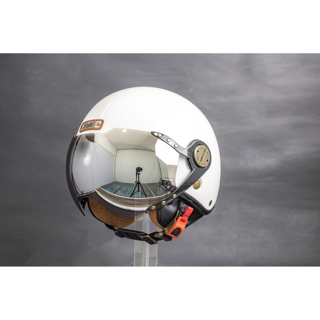 Kính thay thế cho mũ bảo hiểm 3/4 BULLDOG Pom Chính Hãng - Helmets 4U