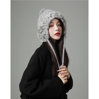 (SẴN) Mũ Len Viền Lông