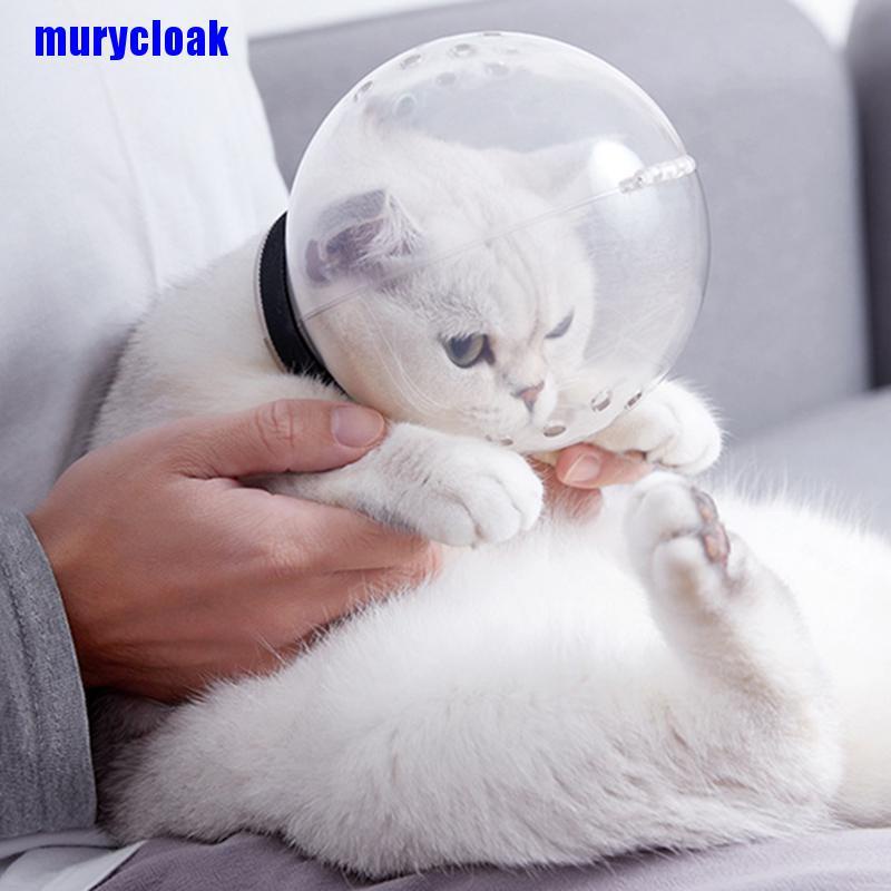 Mũ trùm đầu mèo rọ mõm chống cắn thoáng khí bảo vệ