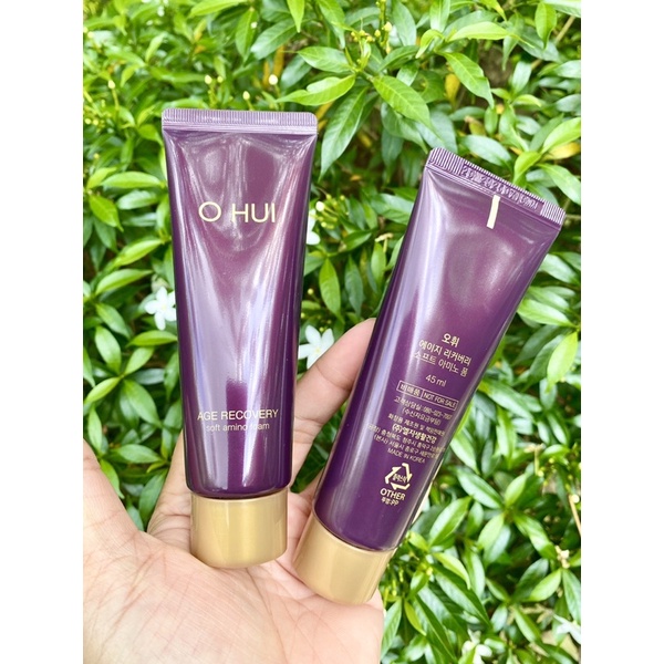 Chuẩn Auth - Sữa rửa mặt Ohui tím chống lão hoá dạng soft mềm siêu thích 45ml