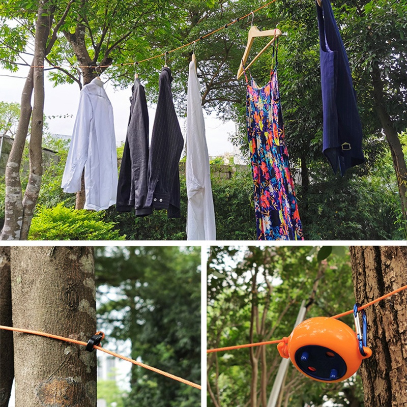 Dây Phơi Quần Áo 8m Có Thể Thu Gọn Tiện Lợi