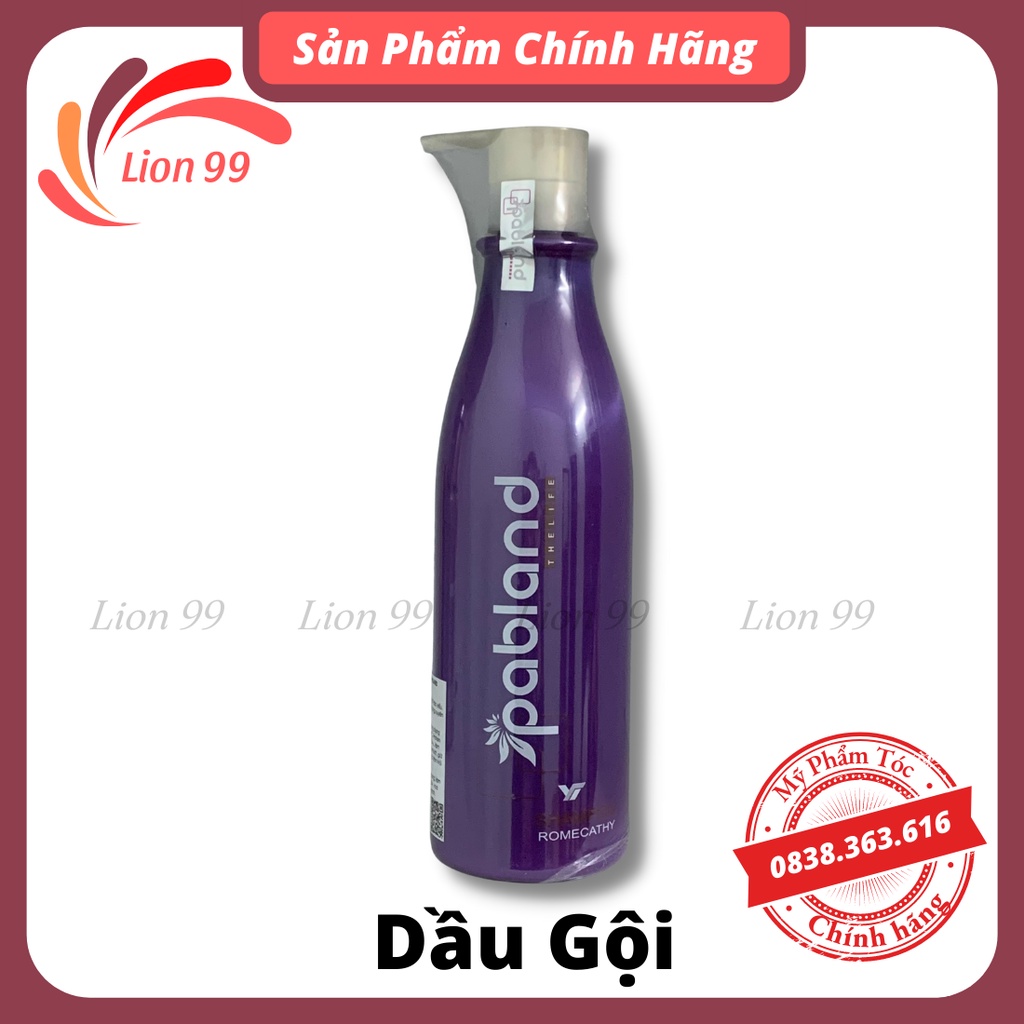 Dầu gội cặp làm sạch gàu cao cấp suôn mềm mượt tóc chính hãng keratin PABLAND 750ml ringo