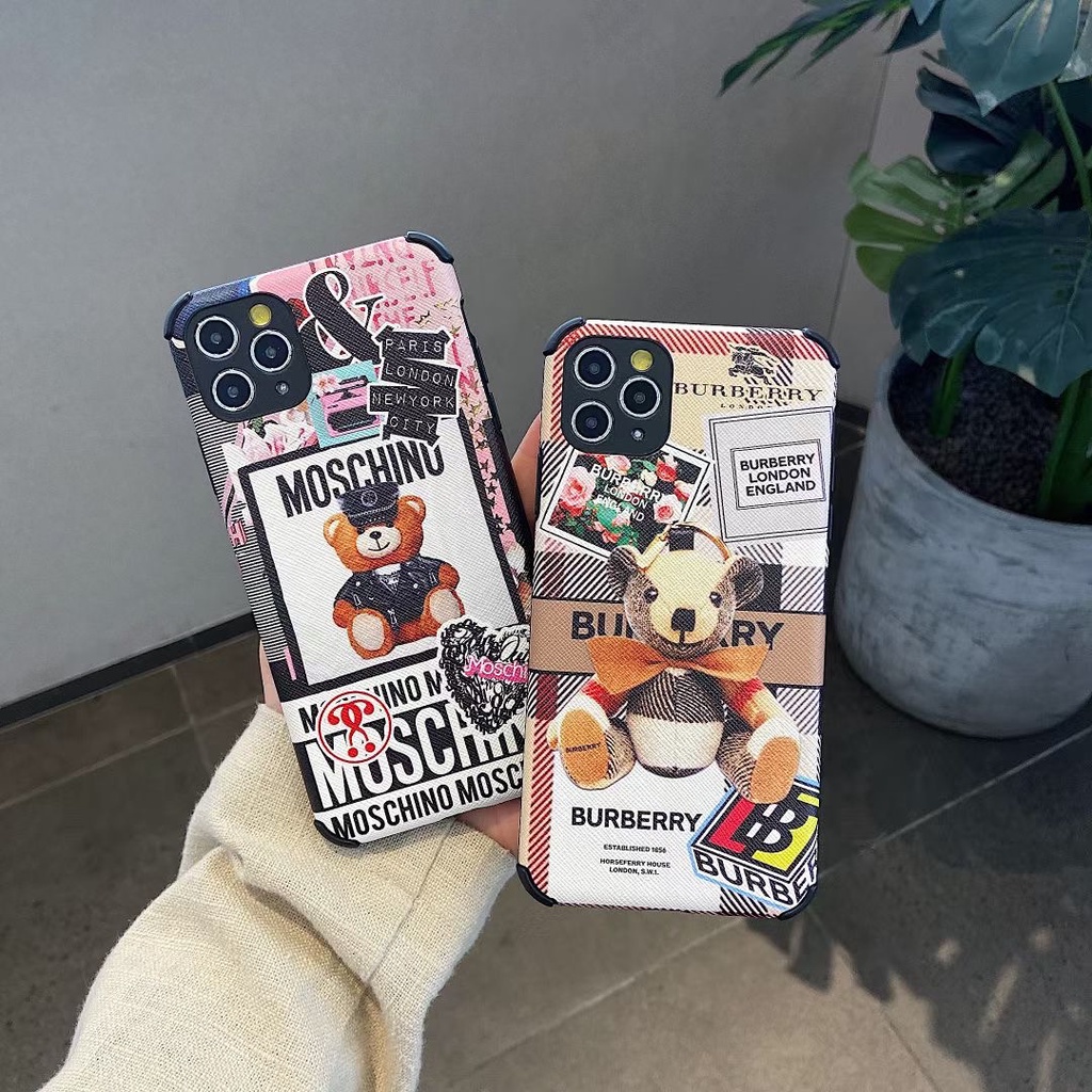 Ốp điện thoại in họa tiết dễ thương thích hợp cho Iphone 12 12 Pro 12 Pro Max 11 Pro Max 7 8 Plus X Xs Xr Xs Max