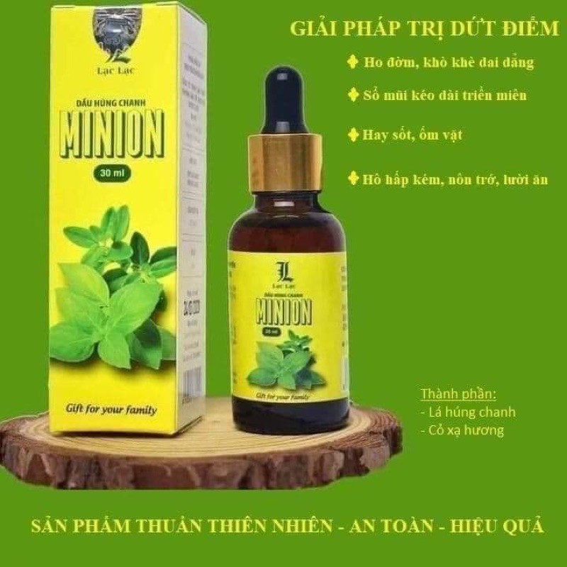 Dầu húng chanh Minion
