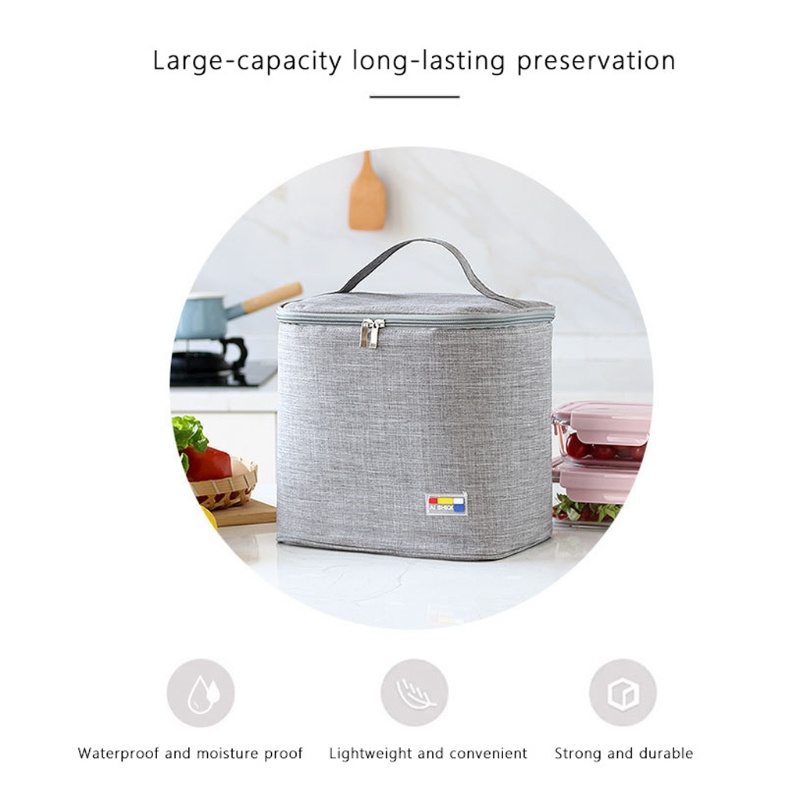 Túi Đựng Hộp Cơm Trưa Giữ Nhiệt Tiện Dụng