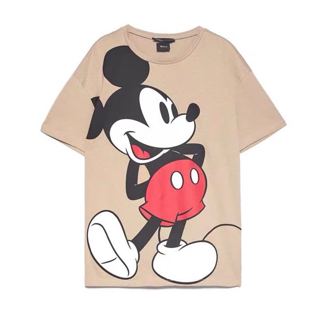 Áo phông nữ hình mickey