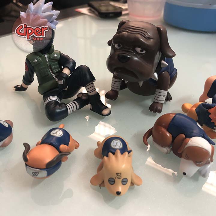 Mô hình Kakashi và những người bạn - Mô hình naruto