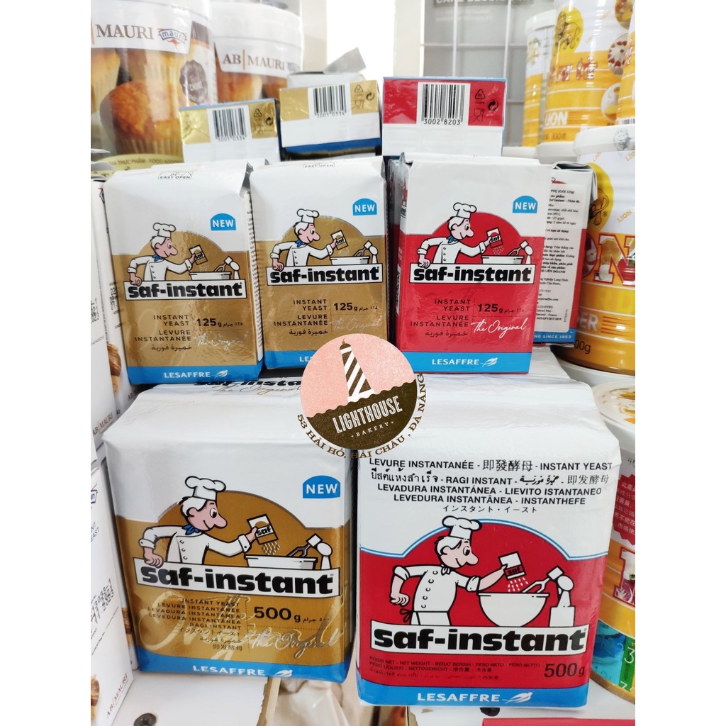 Men đầu bếp vàng/đỏ 125gr