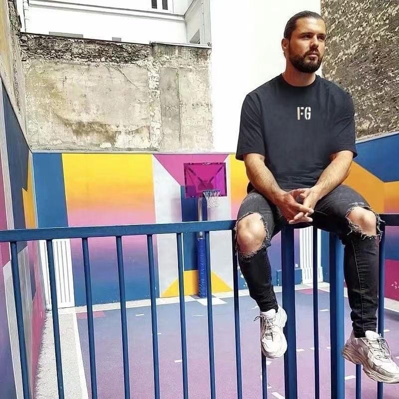 Áo thun tay lỡ FOG in nổi MSW Town, áo phông T shirt cotton nam nữ cao cấp unisex | BigBuy360 - bigbuy360.vn