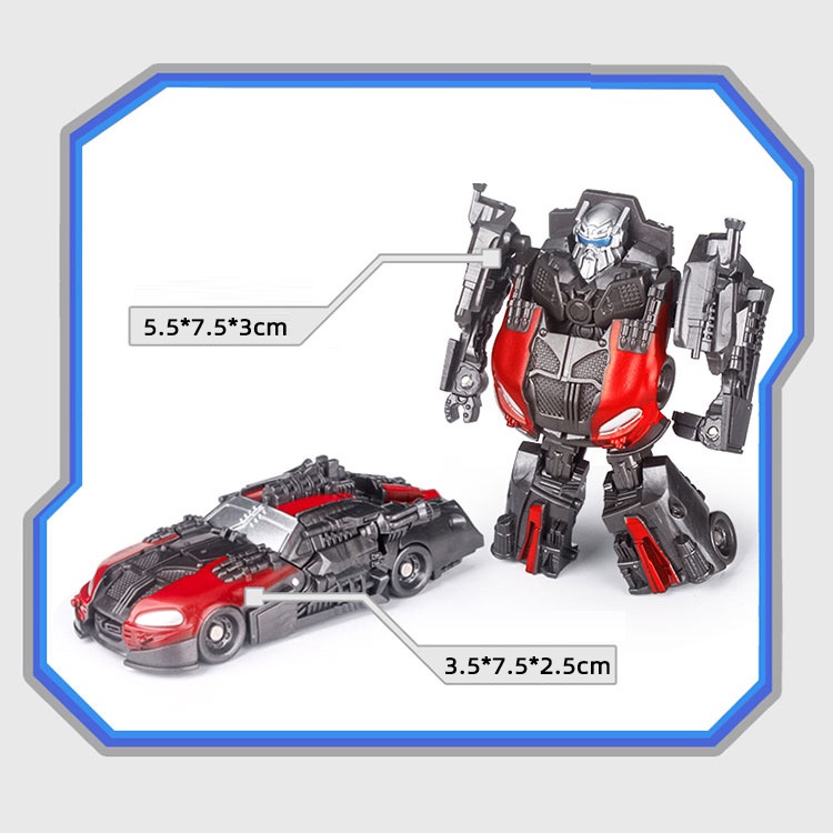 Robot biến hình Mini Amazon Mombardi King Kong - Mô hình nhỏ đồ chơi trẻ em bé trai