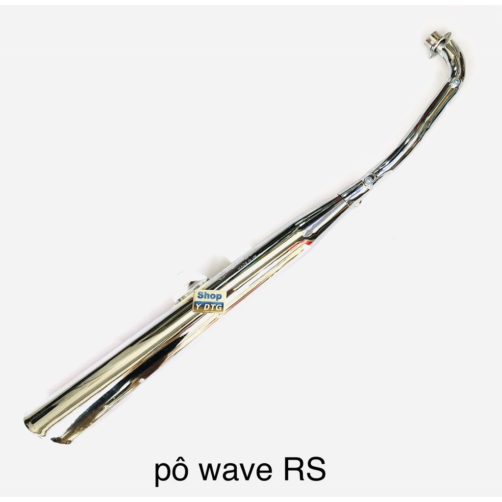 pô xe wave rs trắng nổ êm