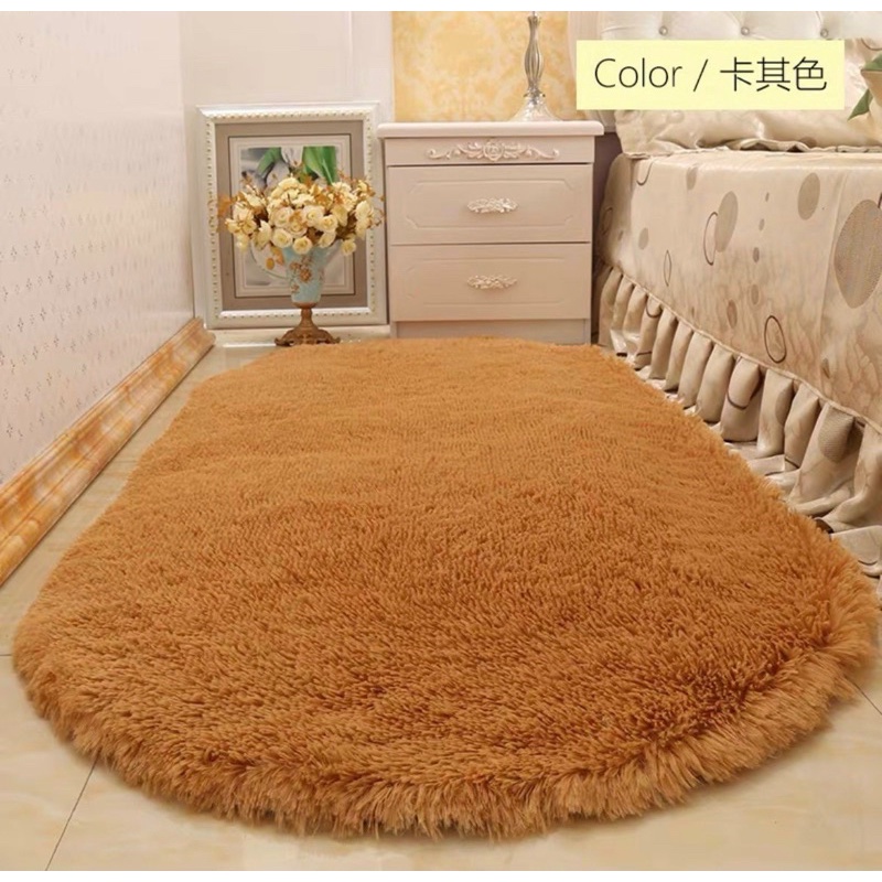 Thảm lông trang trí phòng ngủ phòng khách mềm mượt dày 1m6x1m , 1m , 40x60cm