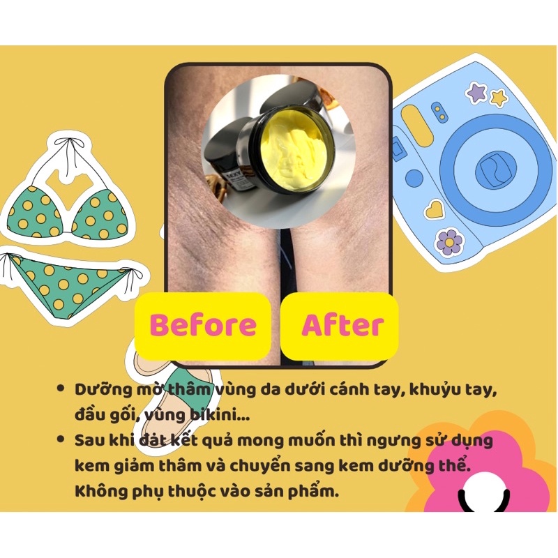 Kem giảm thâm làm đều màu da dưỡng trắng Nghệ Đào @beautywithHan
