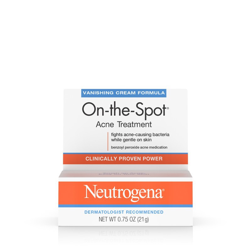 Kem ngừa Mụn Neutrogena On-The-Spot Acne Treatment 21gr