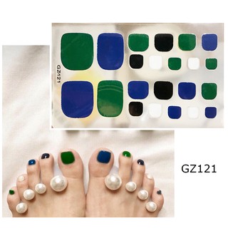 Miếng dán móng chân - Nail Wraps (22 miếng dán khô)