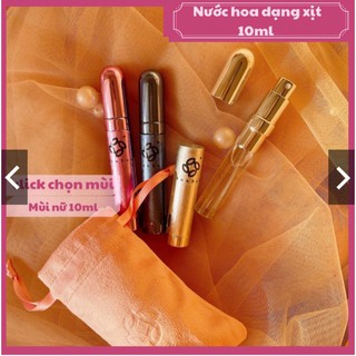 [CHÍNH HÃNG] - NỮ - NƯỚC HOA XỊT 10ML