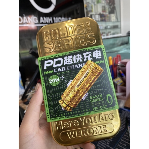 Tẩu sạc ô tô C37