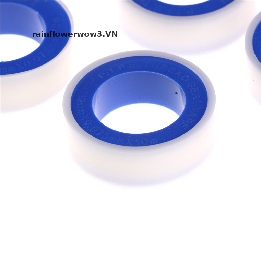 Bộ 5 Cuộn Băng Keo Dán Ống Nước PTFE 12Mmx10Mmr Chuyên Dụng