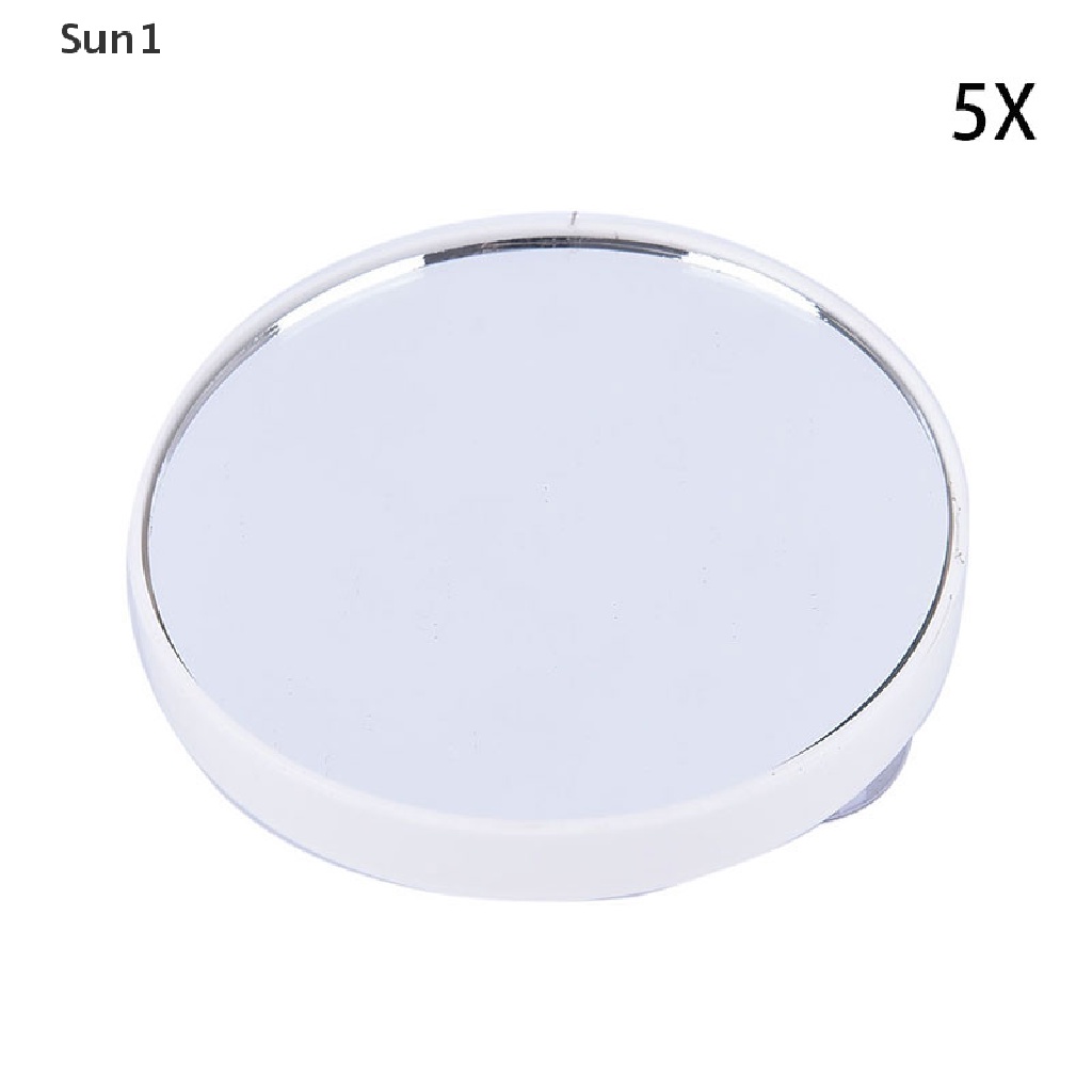 Gương Trang Điểm Phóng Đại 5X 10X Có Hai Giác Hút Tiện Dụng