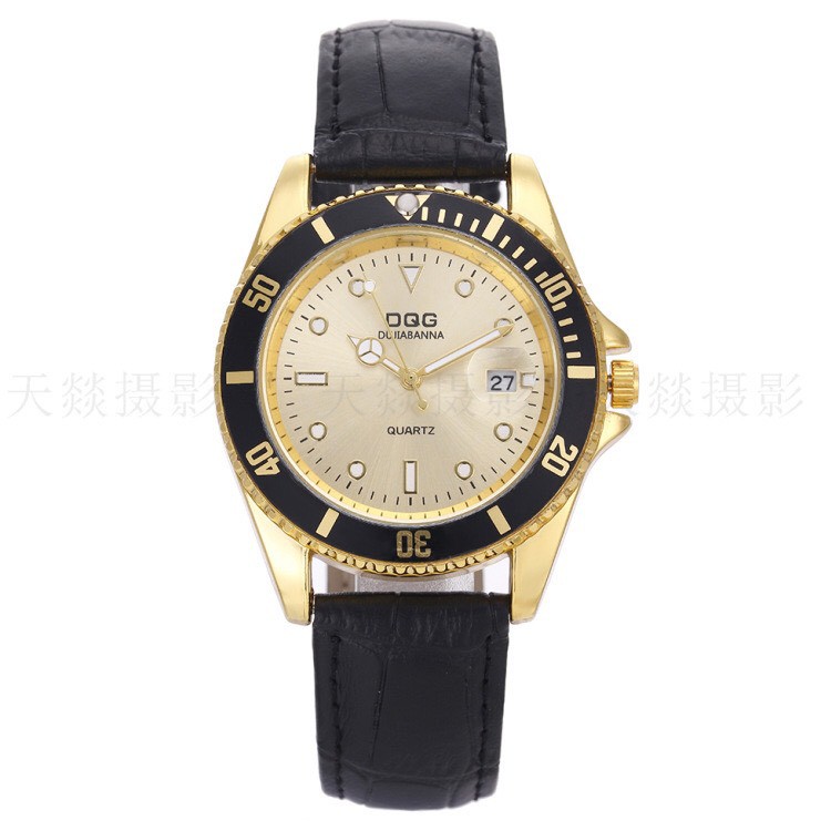 Đồng hồ nam [DQG CAO CẤP] model A1675 chính hãng dây da sang trọng | BigBuy360 - bigbuy360.vn