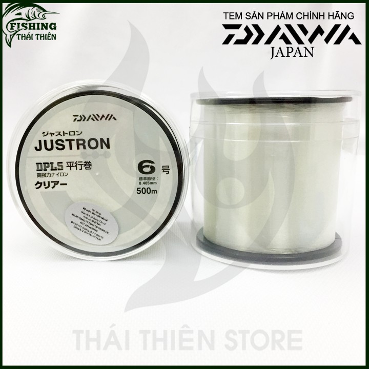 Cước câu cá Daiwa Justron