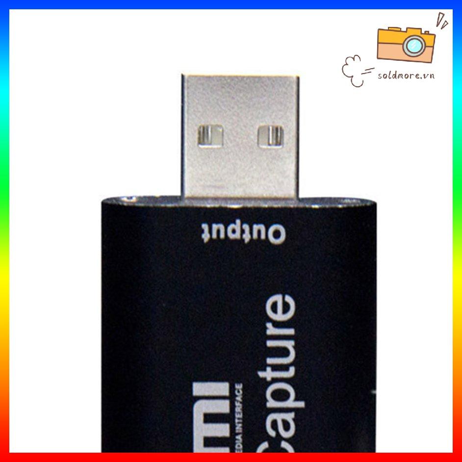Hộp Thu Tín Hiệu Hình Ảnh Chuẩn Usb 2.0 Hdmi