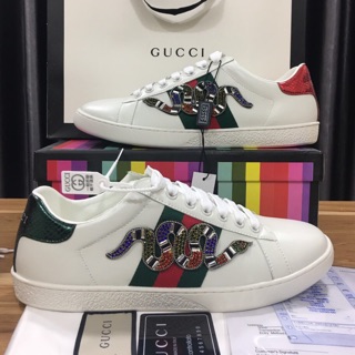 Giày gu.ciss rắn đính đá hàng cao cấp (free ship+full phụ kiện)