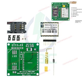 DIY Mạch GSM/GPRS M590E Kit Cho Bạn Tự Hàn [MS-207]
