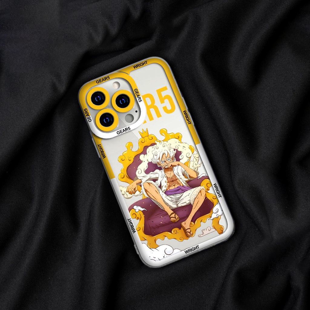 Ốp lưng iphone cạnh vuông Luffy One Piece Wrightcase 6plus/7/8/8plus/x/xs/11/12/pro/max/plus/promax